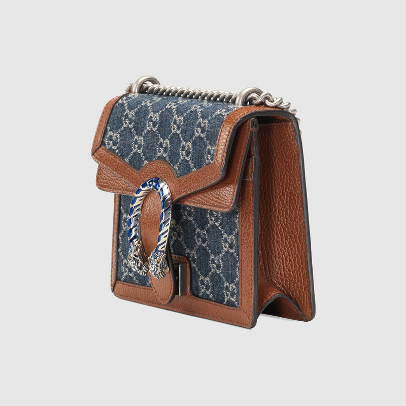 Gucci Dionysus Mini Bag Denim Blue Shoulder Bag 421970 